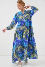 Robe hijab à motifs authentiques 2423 - N. Saks