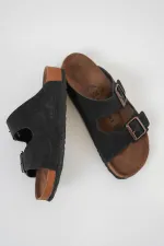 Unisex Orthopedic Slippers 010182 - Black