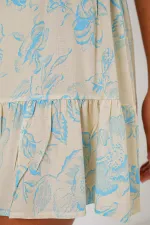 Jupe courte tricotée 1884 - Crème