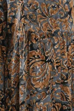 Robe hijab à motifs authentiques 2423 - Gris clair