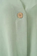 Kadın Kısa Kol Oversize Kimono 5969 - Çağla