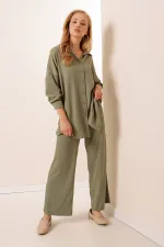 5858 Knitted Two Piece Suit - Çağla