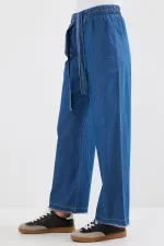 6469 WIDE LEG JEANS PANTS - Dark Blue