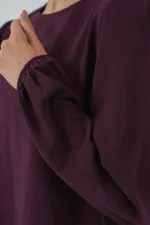 Ensemble tunique et pantalon Ayrobin 6712 - Prune