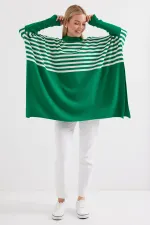 15783 Yırtmaçlı Panço Kazak - F. Yeşil