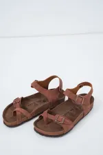 Kadın Ortopedik Terlik 010186 - Taba