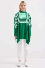 15783 Yırtmaçlı Panço Kazak - F. Yeşil