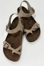 Kadın Ortopedik Terlik 010186 - Bej Kadın Ortopedik Terlik 010186 - Bej