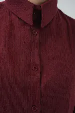 5858 Örme İkili Takım - Bordo