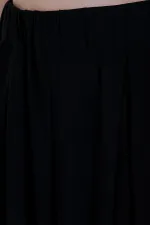 Pantalon harem noir pour femme 6659