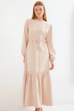 2483 Long Dress - Cream
