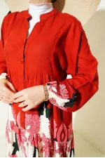 Robe hijab à motifs authentiques 2423 - F.Bordo