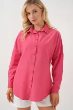 Chemise basique longue oversize 3900 - Grenade