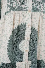 Robe hijab à motifs authentiques 2423 - C. Çağla