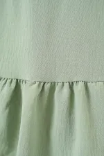 Kadın Ayrobin Mini Etek 8054 - Mint