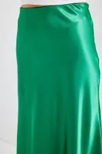 Jupe en satin 15806 - Vert