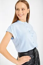 3711 Short-Sleeve Shirt - Blue