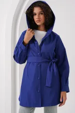 Trench-coat à capuche 5934 - Saks