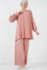 Ensemble tunique et pantalon Ayrobin 6712 - Saumon