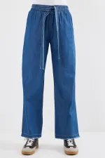 6469 WIDE LEG JEANS PANTS - Dark Blue