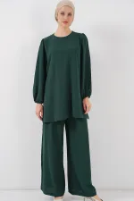 Ayrobin Tunic and Pants Set 6712 - Emerald Green