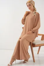 Ensemble tunique et pantalon Ayrobin 6712 - Vison