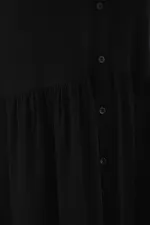 Women's Zero Sleeve Midi Dress 2563 - Black