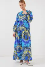 Robe hijab à motifs authentiques 2423 - N. Saks