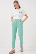 55450 Three-Thread Sweatpants - Mint
