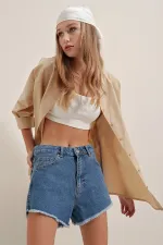 3900 Oversize Long Basic Shirt - Beige