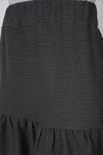 Jupe courte tricotée 1884 - Anthracite
