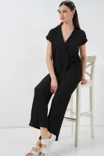 Kadın Örme İkili Takım 30064 - Siyah