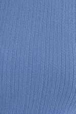 Chemisier tricoté 0430 - Indigo