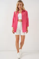 Chemise basique longue oversize 3900 - Grenade