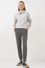 Pantalon de survêtement 55450 à trois fils - Anthracite