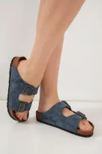Unisex Ortopedik Terlik 010182 - Lacivert