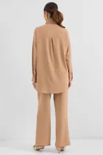 6631 Oversize Alt-Üst Takım - Bisküvi