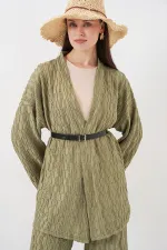 Ensemble deux pièces pantalon kimono femme 30078 - Çağla