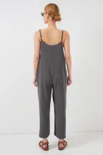 7019 Askılı Bahçivan Tulum - Antrasit