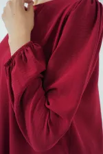 Ayrobin Tunik Pantolon Alt Üst Takım 6712 - Bordo