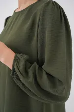 Ensemble tunique, pantalon et haut Ayrobin 6712 - Kaki