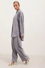 6631 Oversize Alt-Üst Takım - Gri