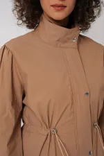 Trench-coat long doublé 5939 - Camel