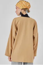Kimono Hijab en Lin 5968 - Camel