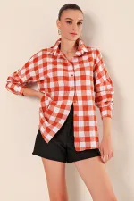 Chemise basique longue oversize 3900 - Beige