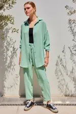 6593 Oversize İkili Takım - Mint