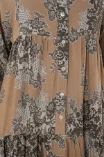 Robe hijab à motifs authentiques 2423 - A. Vizon