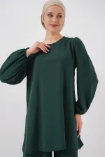 Ayrobin Tunic and Pants Set 6712 - Emerald Green