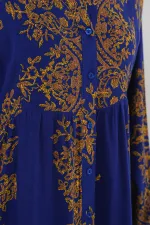 Robe hijab à motifs dorés Saks 2423