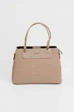 010176 Armine Printed Bag - Mink 010176 Armine Printed Bag - Mink